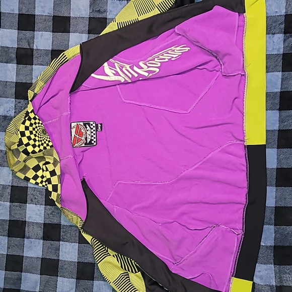 Fly Racing. Fleece-lined Full-zip, hooded jacket. Embroidered. Men's size Large - Picture 14 of 14